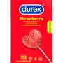 Durex Condooms Aardbeiensmaak Maxi Pack 20 Stuks
