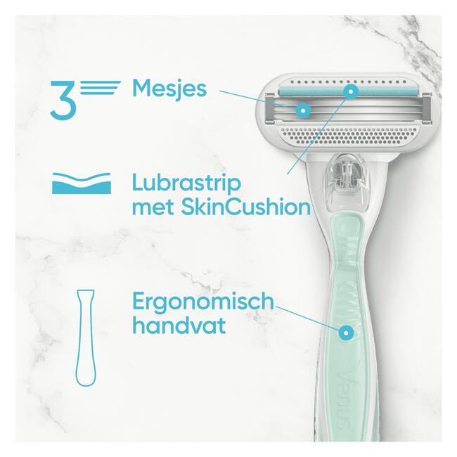 Gillette Venus Smooth Sensitive Scheersysteem