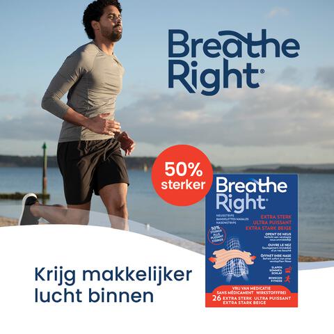 Breathe right extra sterk