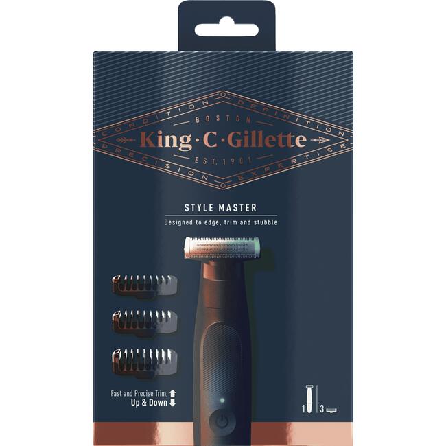 King C. Gillette Style Master Draadloze Stoppelbaardtrimmer