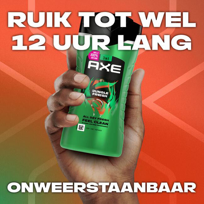 AXE Jungle Fresh 3-in-1 Douchegel 250 ml