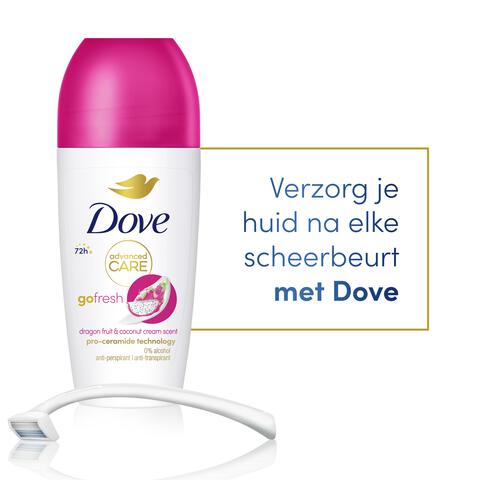 Dove Advanced Care Dragon Fruit & Coconut Cream Deodorant Roller 50 ML