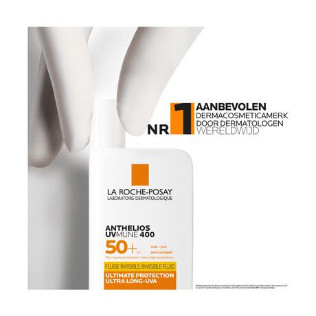 La Roche-Posay Anthelios UVMune 400 Onzichtbare Zonnefluide SPF50+ 50 ML
