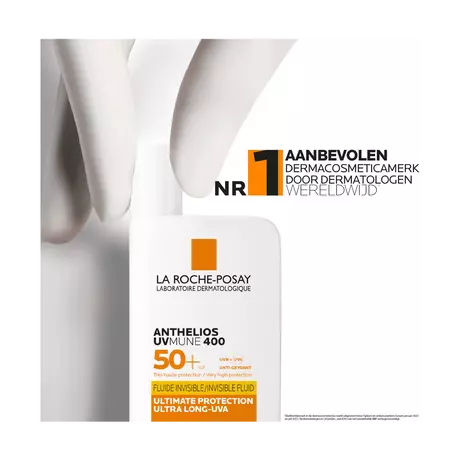 La Roche-Posay Anthelios UVMune 400 Onzichtbare Zonnefluide SPF50+ 50 ML