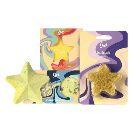 Etos Bruisballen Geschenkset Blauw 4-delig