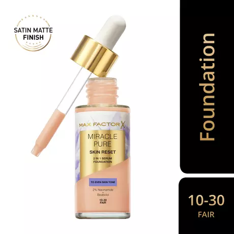 Max Factor Miracle Pure Serum Foundation 10-30 Fair 30 ML