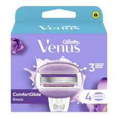 Gillette Venus ComfortGlide Breeze Navulmesjes 4 Stuks