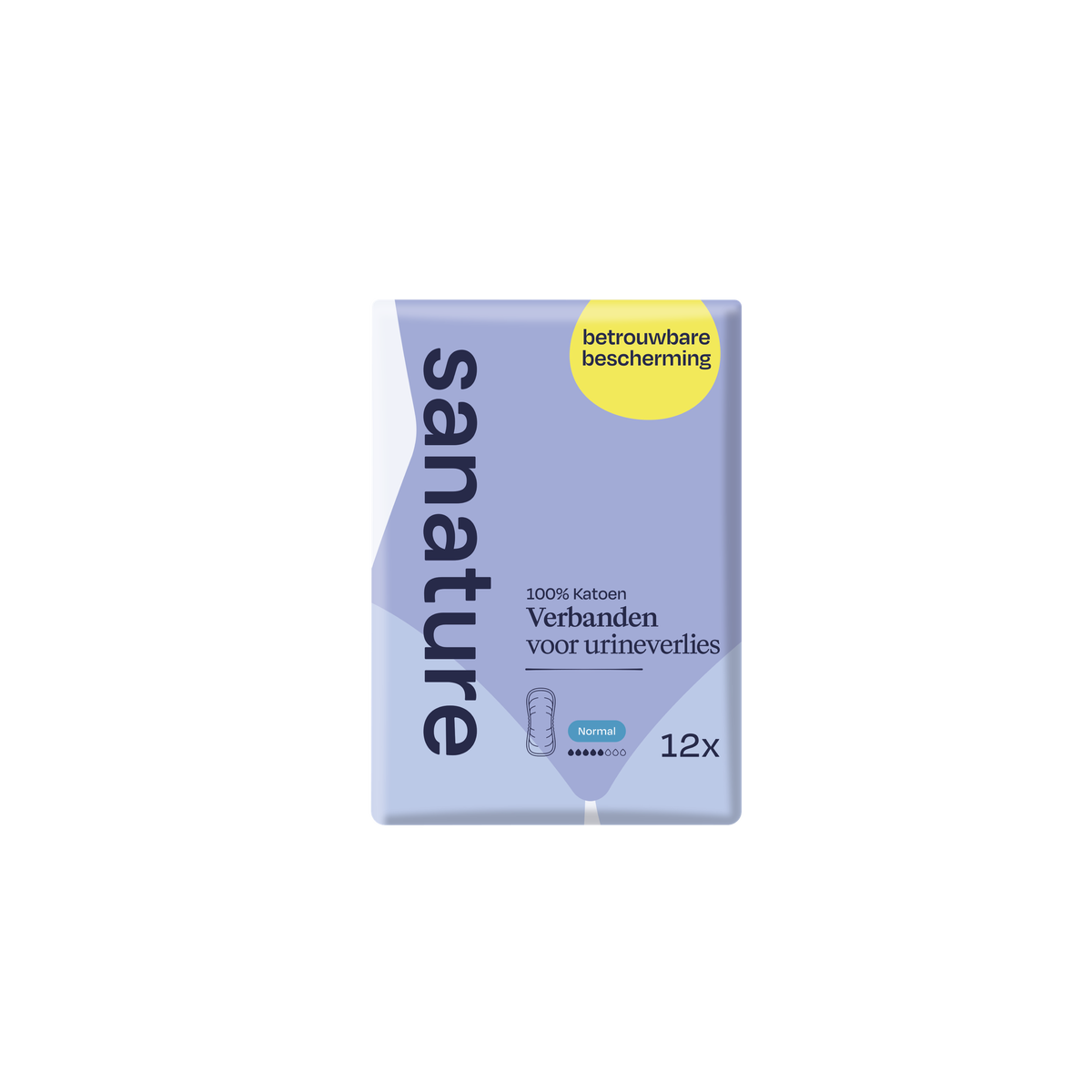 Sanature incontinentie Normal Bio — 12 stuks
