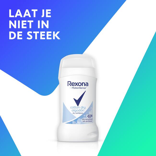 Rexona Women Cotton Dry Anti-Transpirant Deodorant Stick 40 ML