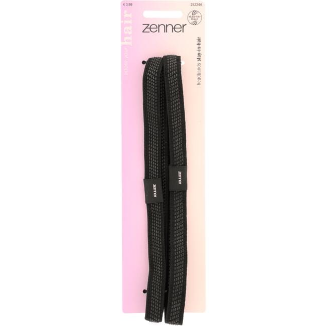 Zenner Haarband SIH Zwart 2 stuks