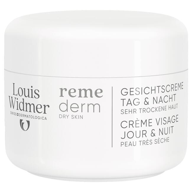 Louis Widmer Remederm Gezichtscrème Dag & Nacht Zonder Parfum 50 ML