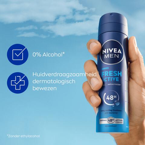 NIVEA MEN Fresh Active Deodorant Spray 200 ML
