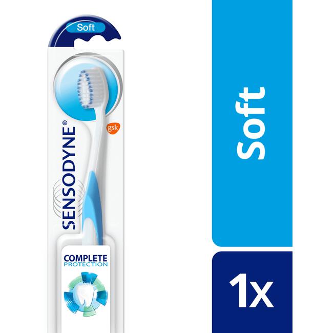 Sensodyne Complete Protection Zachte Tandenborstel Gevoelige Tanden 1 stuk