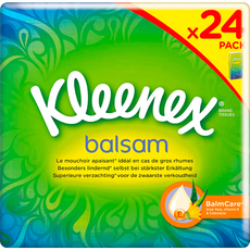 Kleenex Balsam Zakdoekjes 24 Pakjes