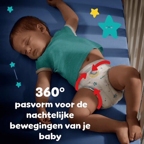 Pampers Baby Dry Night Pants XXL Pack Luierbroekjes Maat 4 9-15 KG 96 Stuks