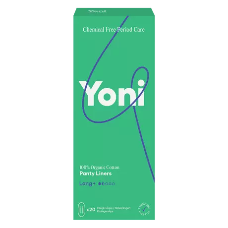Yoni Inlegkruisjes Long 100% Biologisch Katoen 20 stuks