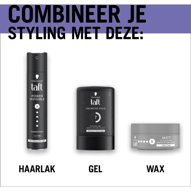 Taft Styling Matt Wax 75 ML