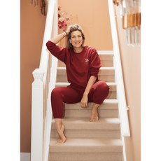 Bo Wilkes Sweater Burgundy Maat S/M