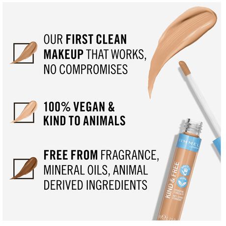 Rimmel London KIND & FREE Vegan Concealer 60 Deep