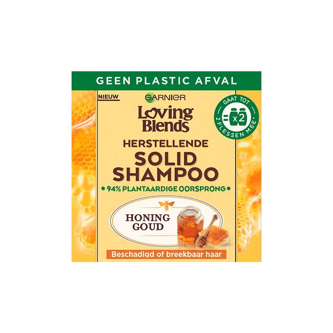 Garnier Loving Blends Honing Goud Shampoo Bar 60 GR