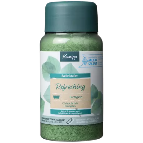 Kneipp Refreshing Badkristallen 600 gram