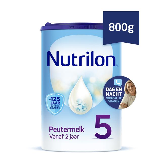 Nutrilon 5 Peutermelk Flesvoeding Vanaf 2 Jaar 800 GR