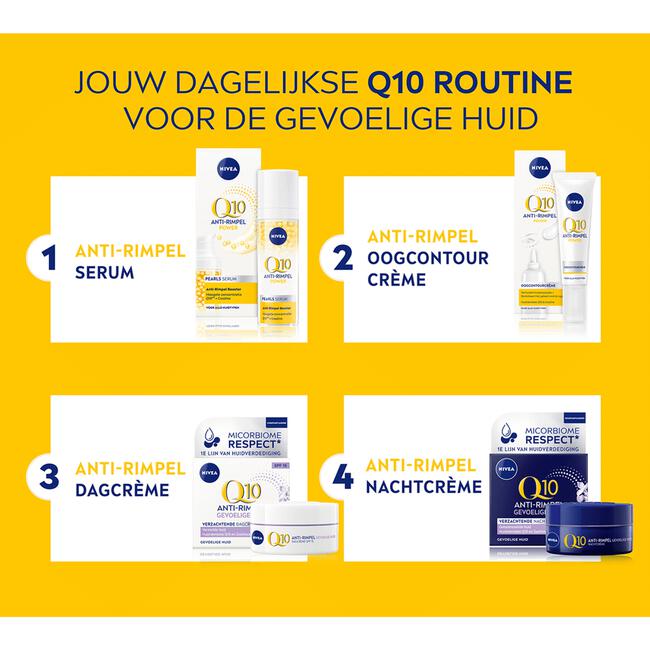 NIVEA Q10 Power Anti-Rimpel Sensitive Nachtcrème 50 ML