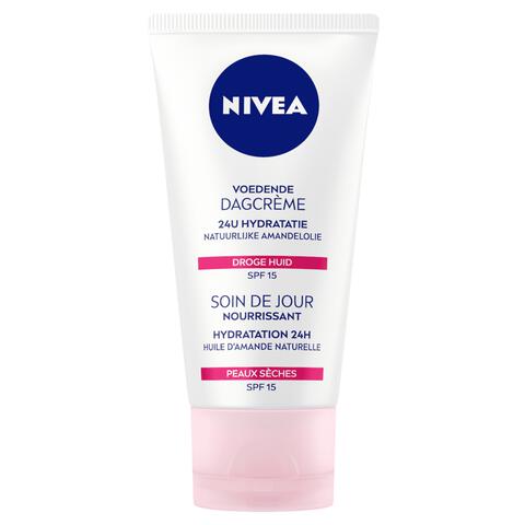 NIVEA Essentials +24h Voedende Dagcrème SPF15 50 ML