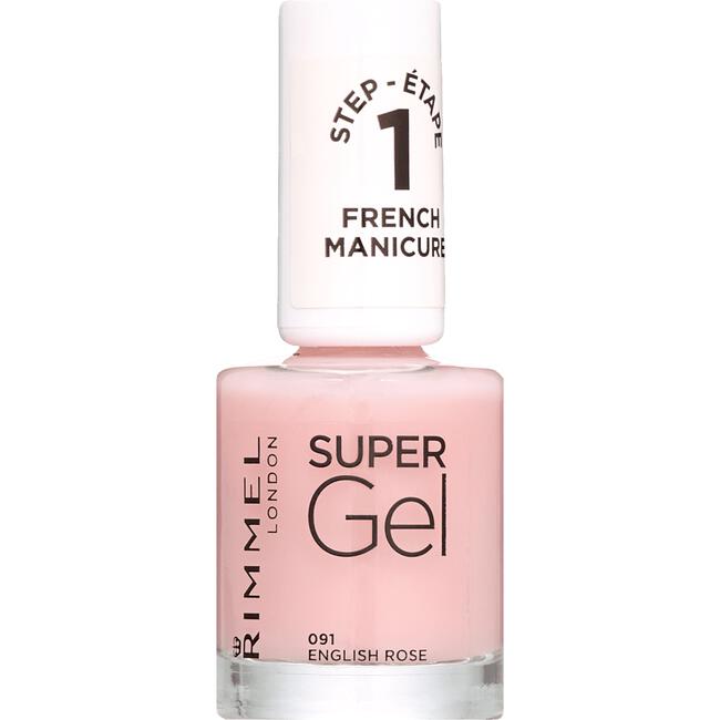 Rimmel London Super Gel French Manicure - 091 English Rose