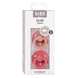 BIBS Colour Fopspeen Rond Latex Maat 2 Dusty Pink/Coral 2 stuks
