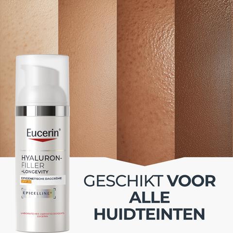 Eucerin Hyaluron-Filler + Longevity Epigenetisch Anti-Age Dagcrème SPF 30 50 ML