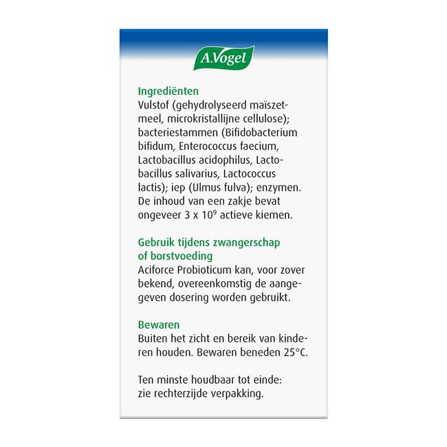 A.Vogel Aciforce Probioticum Sachets 7 x 3 GR