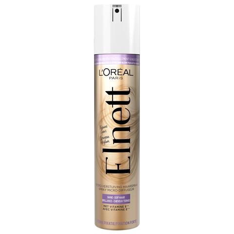 L'Oréal Paris Elnett Shine Sterke Fixatie Haarlak 200ML