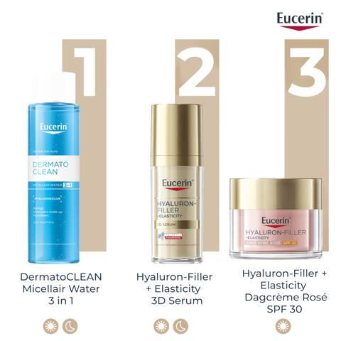 Eucerin Hyaluron-Filler + Elasticity Dagcrème Rose SPF 30 50 ML