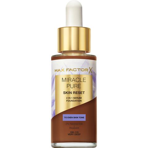 Max Factor Miracle Pure Serum Foundation 100-110 Very Deep 30 ML