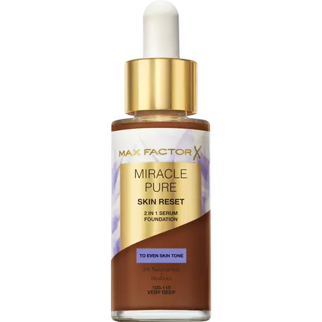 Max Factor Miracle Pure Serum Foundation 100-110 Very Deep 30 ML