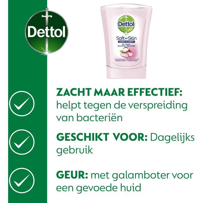 Dettol No Touch Galamboter Handzeep Navulling 250 ML