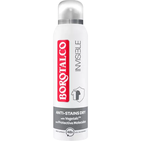 Borotalco Invisible Deodorant Spray 150 ML