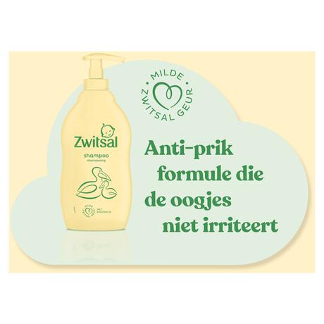 Zwitsal Shampoo Met Pompje 400 ML