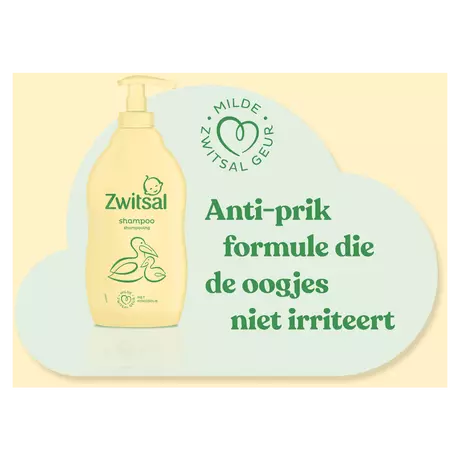 Zwitsal Shampoo Met Pompje 400 ML