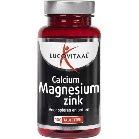 Lucovitaal Calcium Magnesium Zink Tabletten 100 stuks