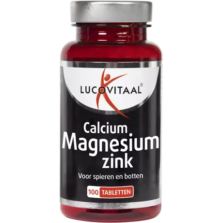 Lucovitaal Calcium Magnesium Zink Tabletten 100 stuks