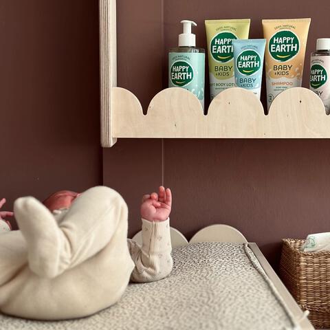 Happy Earth 100% Natuurlijke Baby & Kids Badolie 150 ML