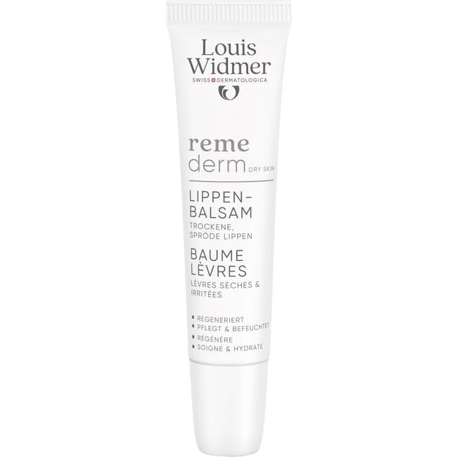 Louis Widmer Remederm Lippenbalsem Zonder Parfum 15 ML