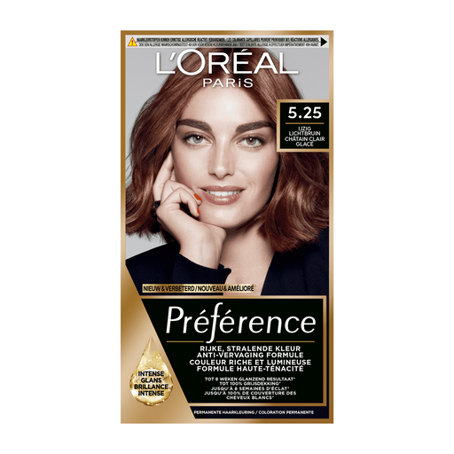 L'Oréal Paris Préférence Permanente Haarverf 5.25 Antigua Ijzig