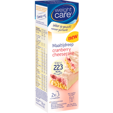 Weight Care Maaltijdreep Cranberry Cheesecake 2 stuks
