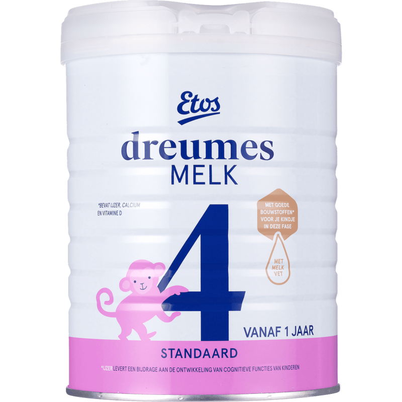 Etos Standaard 4 Dreumesmelk Vanaf 1 Jaar 800 Gram