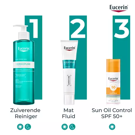 Eucerin DERMOPURE CLINICAL Mat Fluid Gevoelige Huid 40 ML