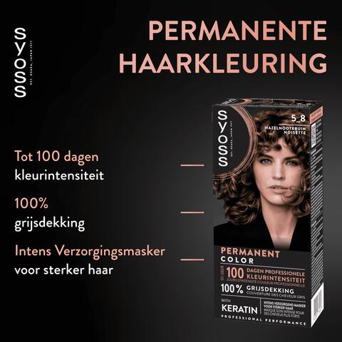 Syoss Haarverf 5-8 Hazelnootbruin