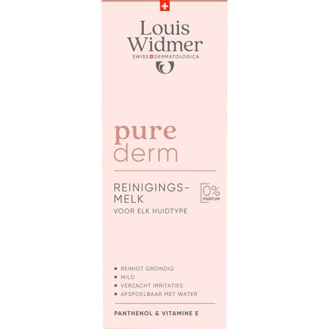Louis Widmer Purederm Reinigingsmelk Zonder Parfum 200 ML